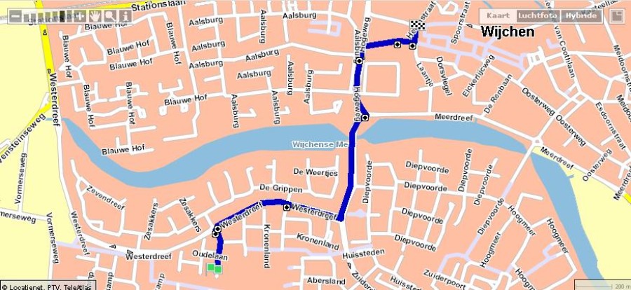 wijchen centrum is nog geen 5 min. 