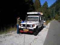 tussenstop slaapplaats Oostenrijk